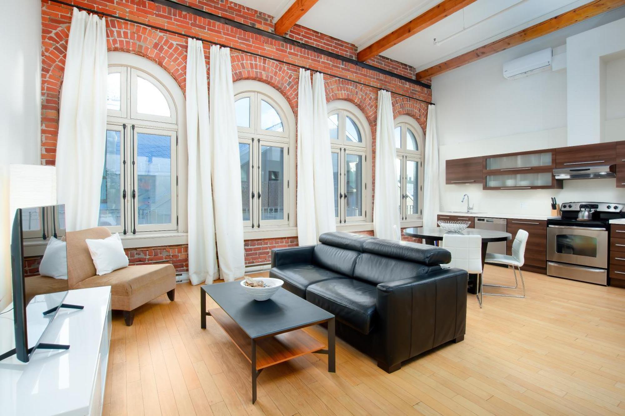 Les Lofts 1048 Apartment Квебек Екстериор снимка